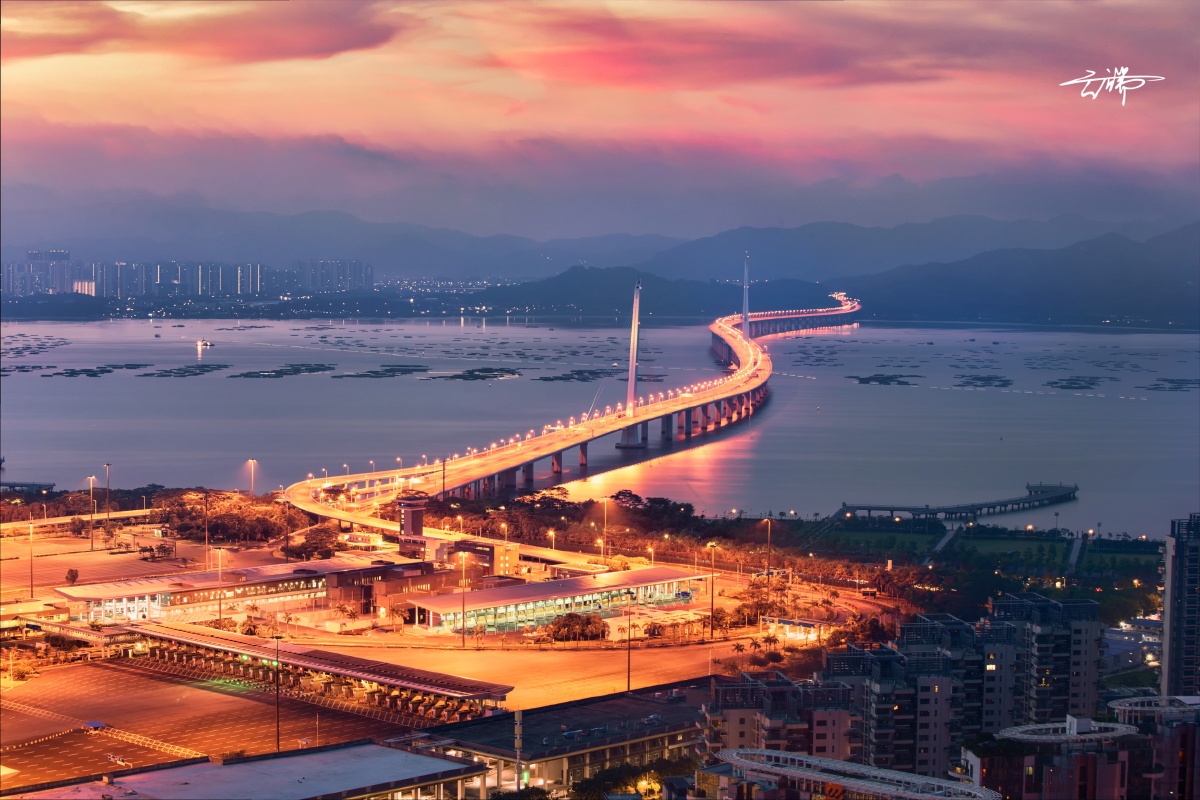 火龙过江—港深西部通道