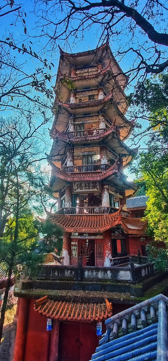 泸山光福寺景色