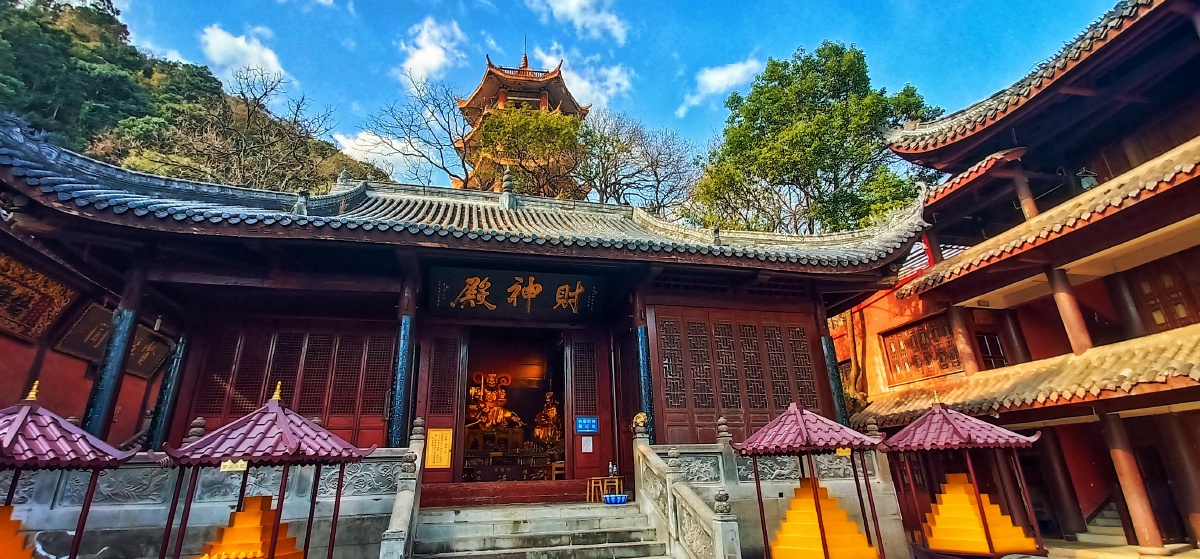 泸山光福寺景色