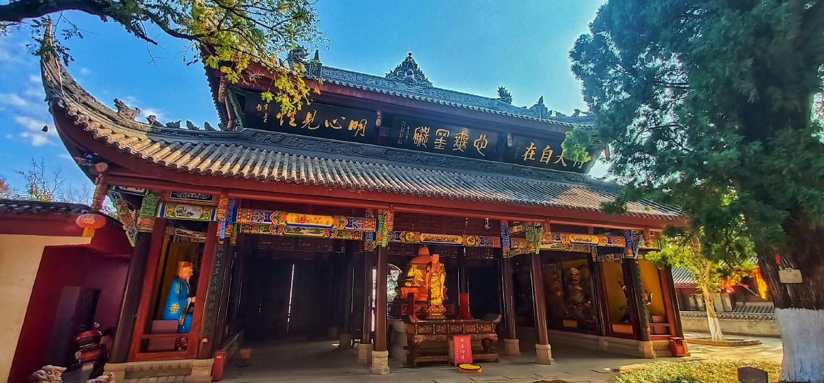 泸山光福寺景色