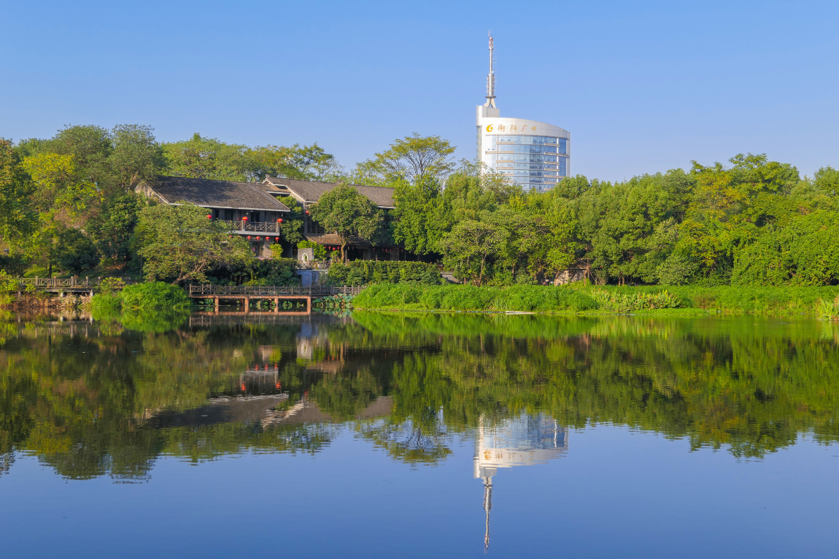 衡阳平湖公园和衡阳广电
