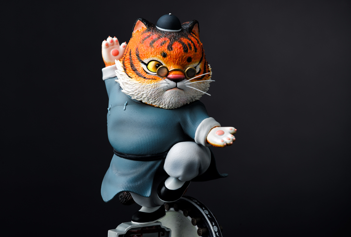 《黄狮虎》猫小兜动漫作品,自己喜欢动漫不知不觉也跟这行业有更多