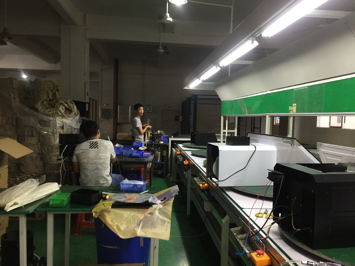 饮料包装自动化流水线