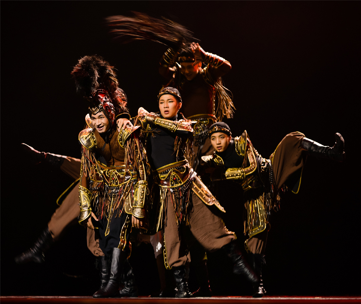 小字云飞最新浅作 蒙古族群舞【战马】【拍摄场地】