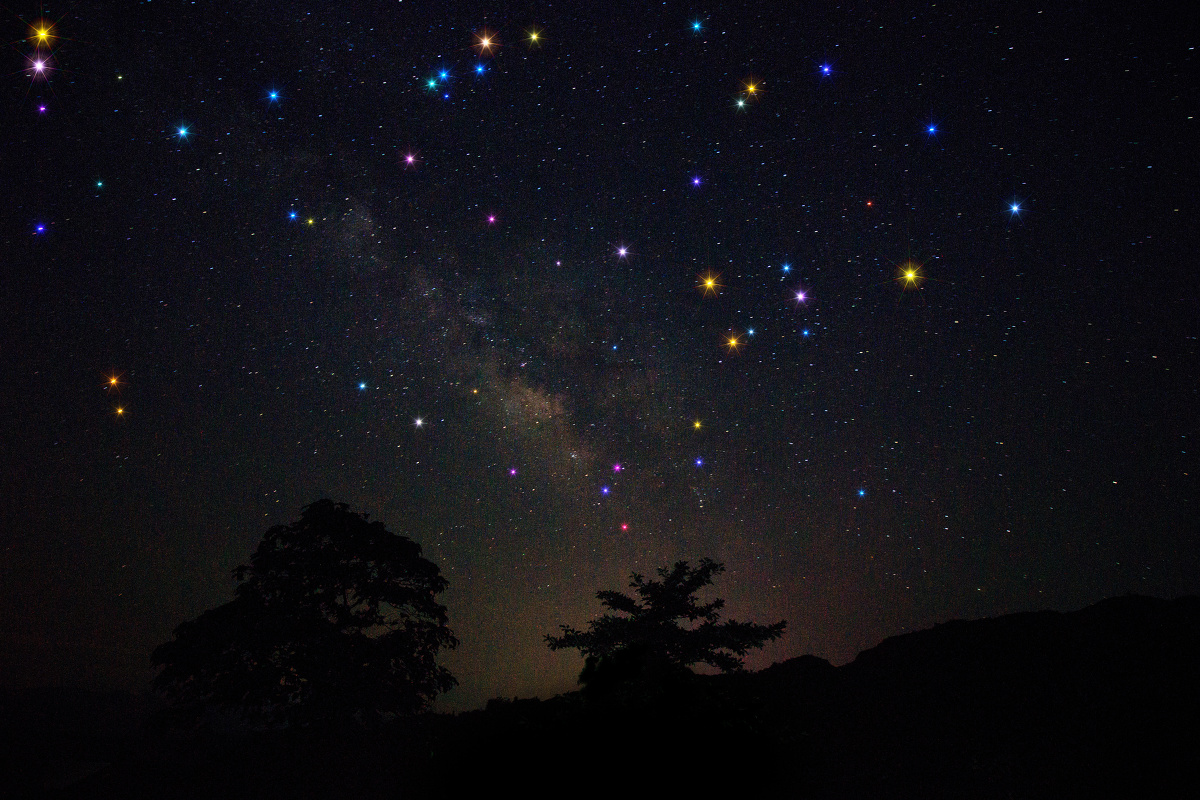 凌晨两点的银河 - 风光, 佳能, 广角 - 木子文武0