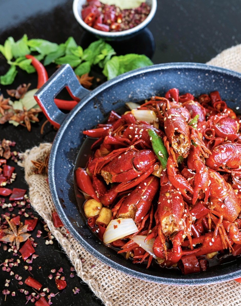 麻辣小龙虾02美食拍摄