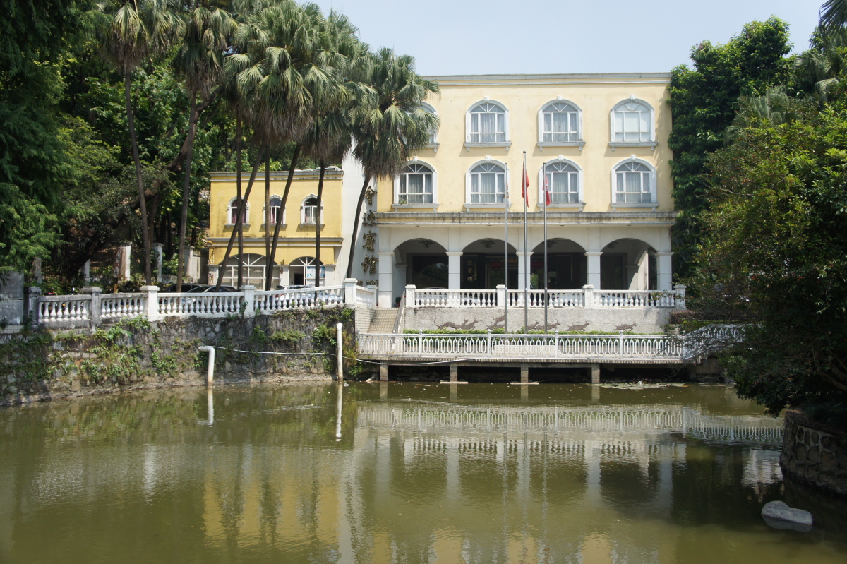 广东新会迎宾馆1号楼.50多年的历史建筑.