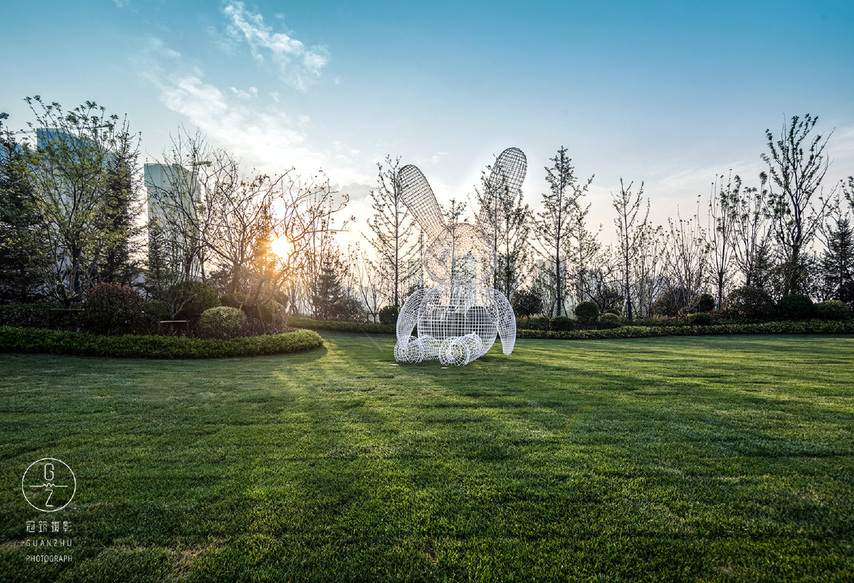 建邦地产菏泽建邦公园景观摄影冠筑空间景观摄影工作室