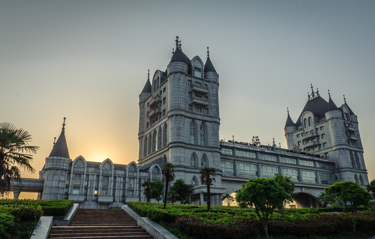 美丽的滆湖服务区