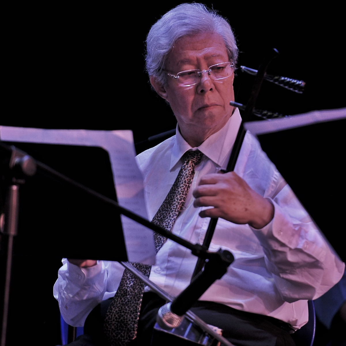 京胡演奏家李门先生