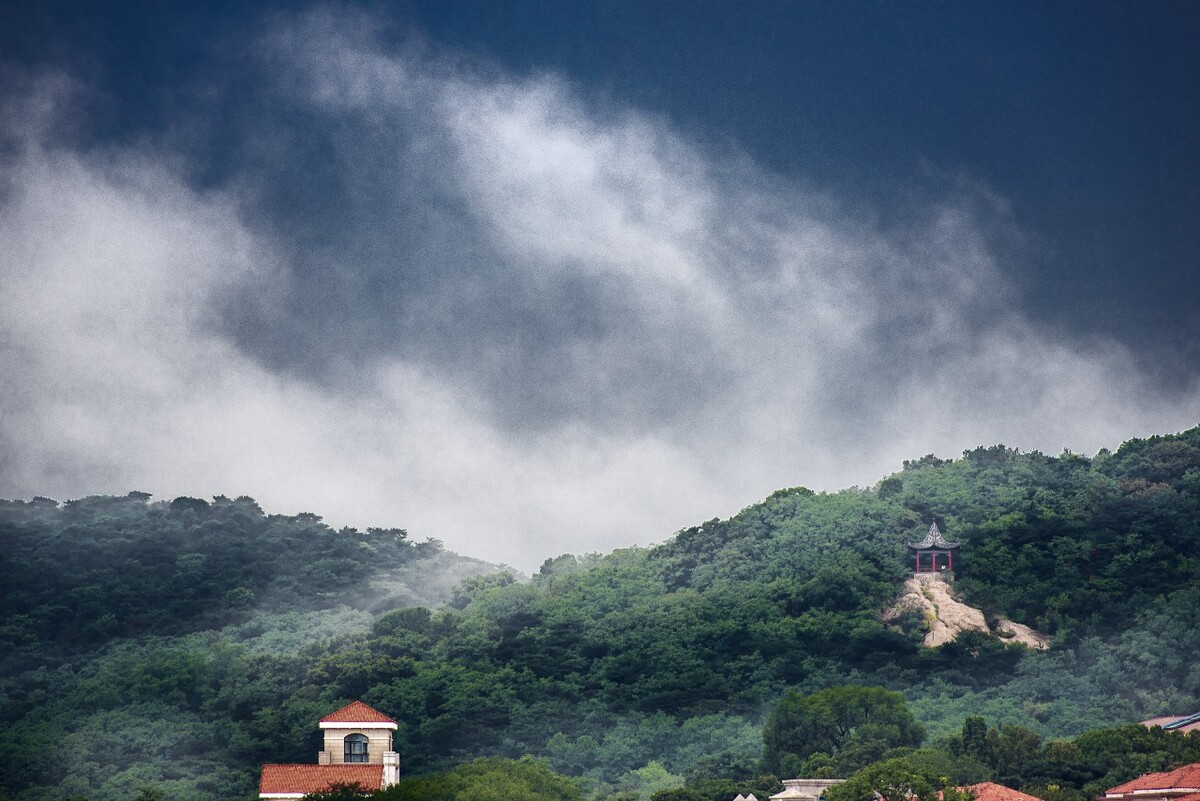 雨中拍摄