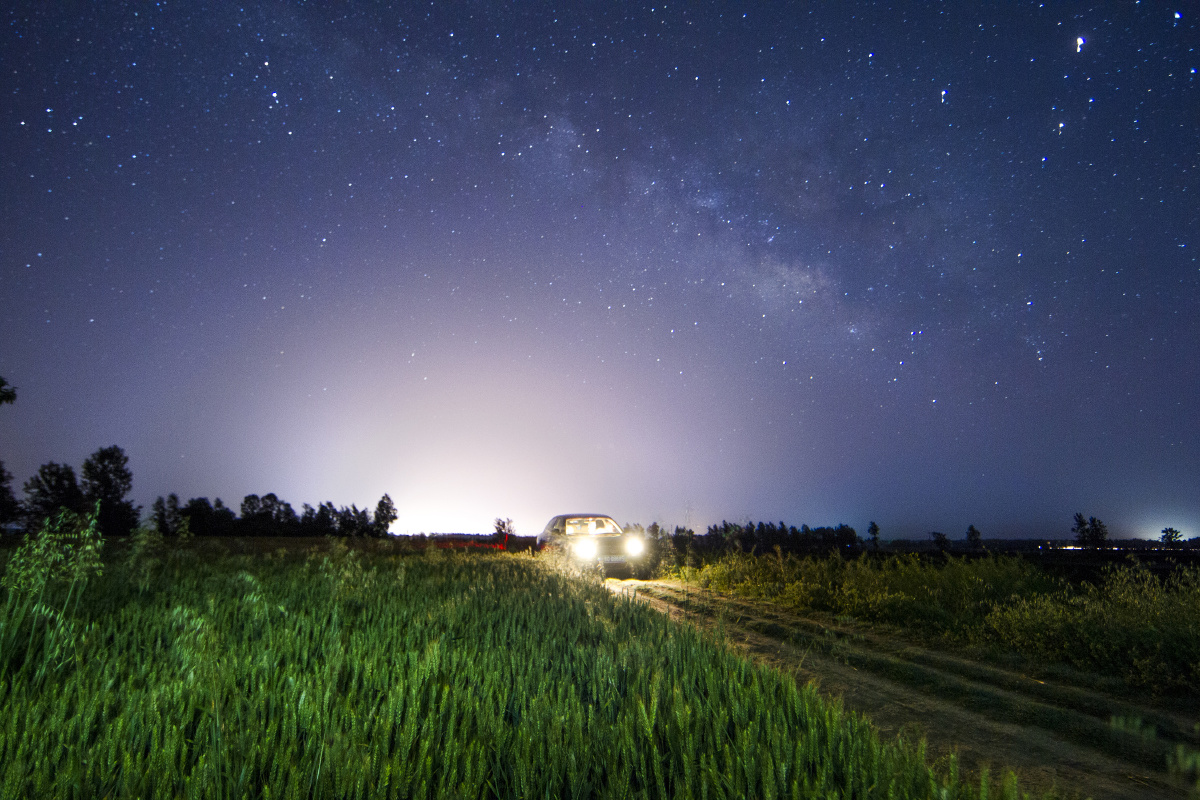 麦田星空