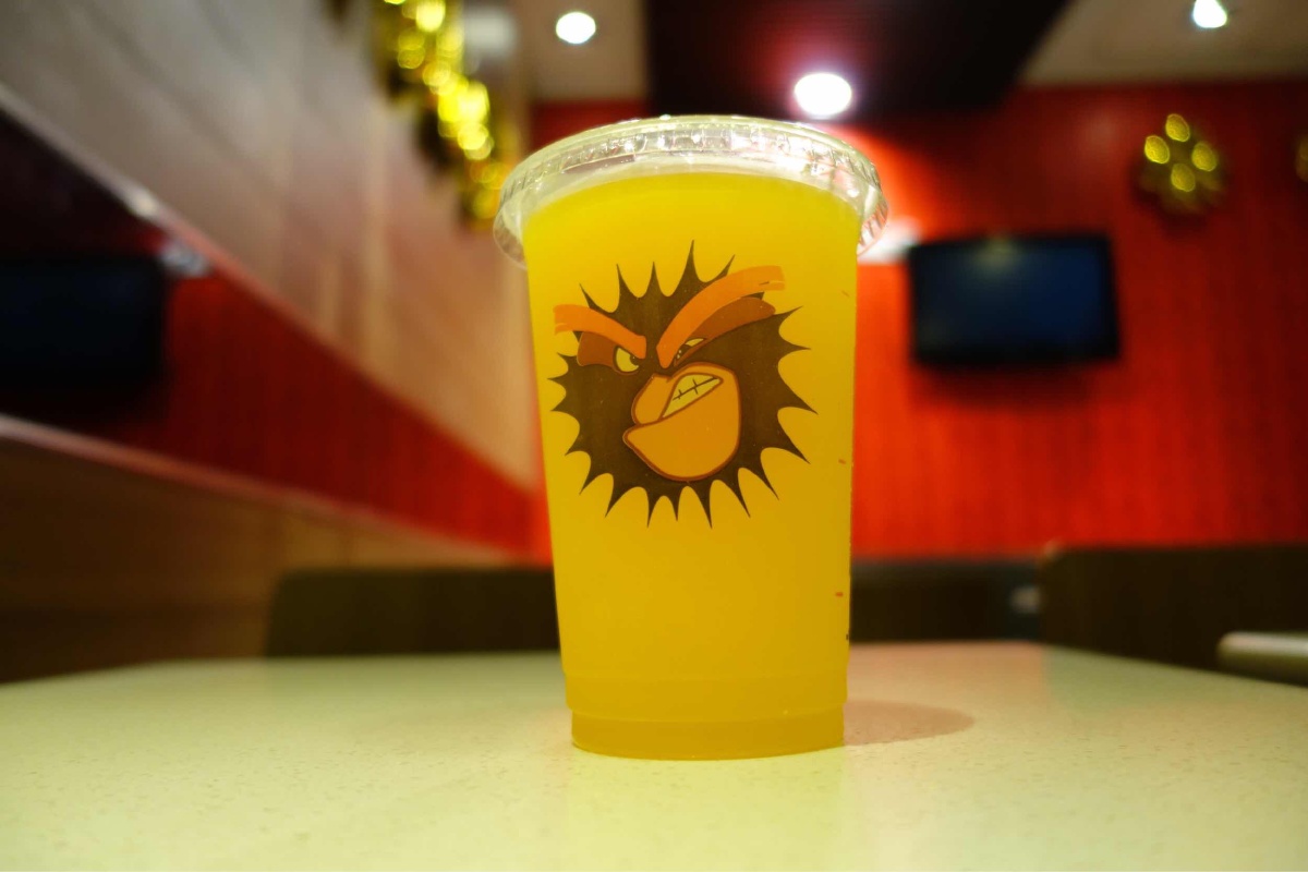 麦当劳甜味橙汁