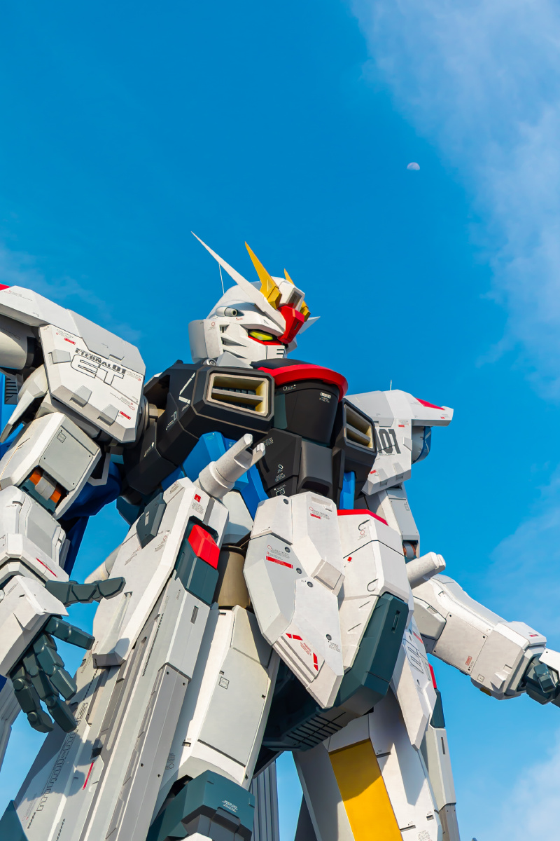 上海11等身高达机甲的魅力