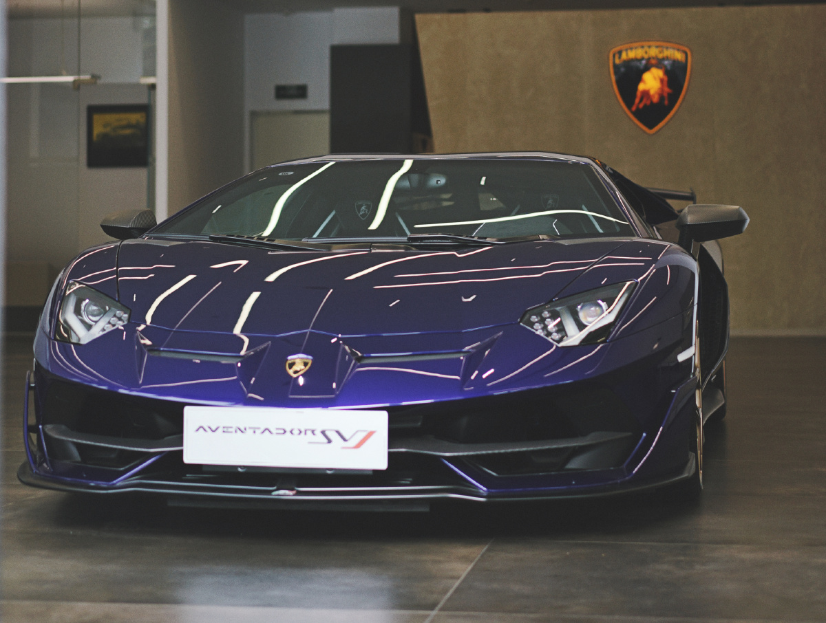 实拍兰博基尼大牛svj