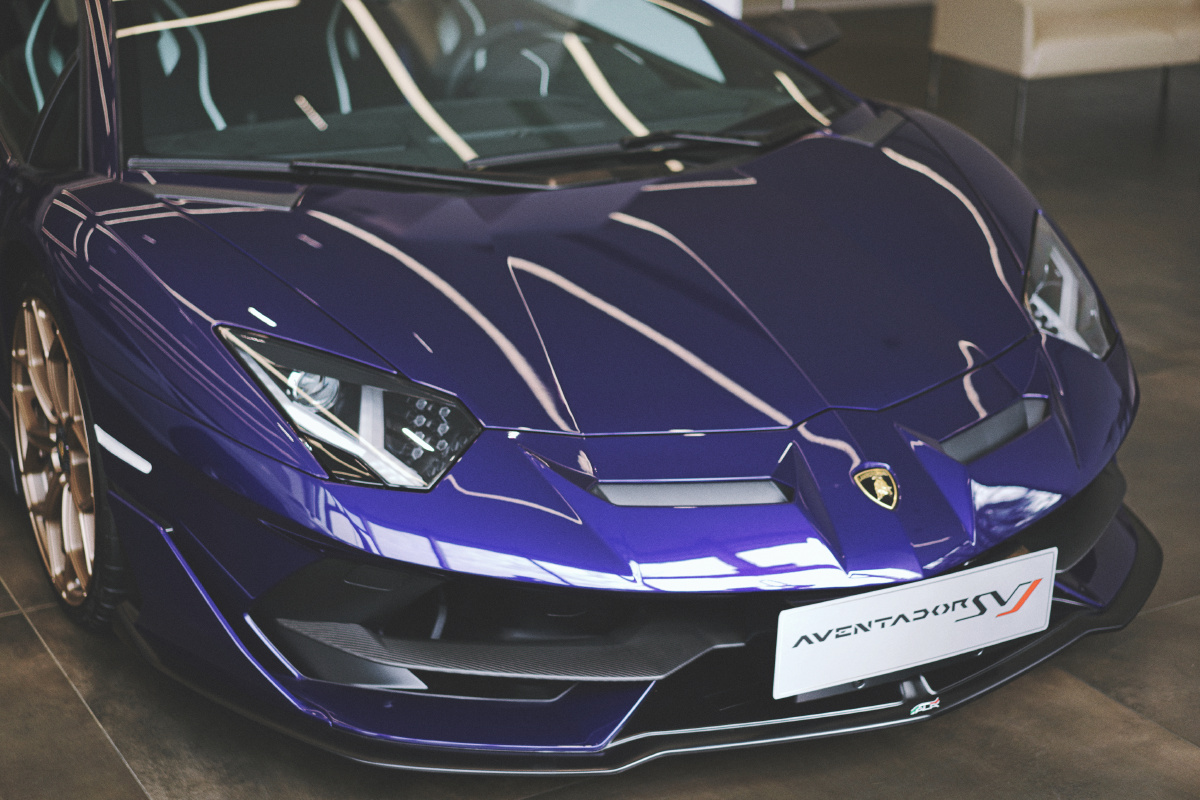 实拍兰博基尼大牛svj