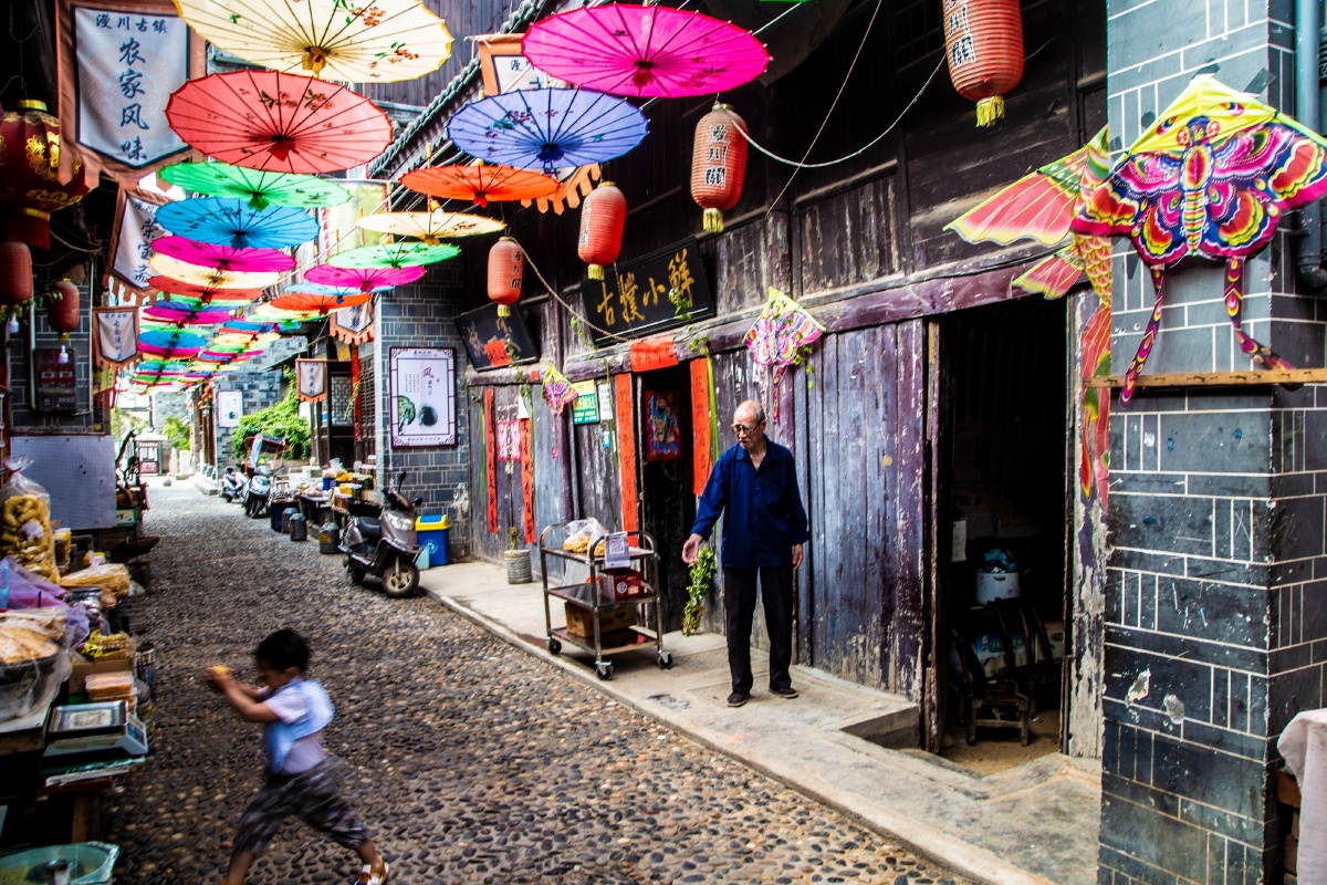 陕西漫川关古镇老街