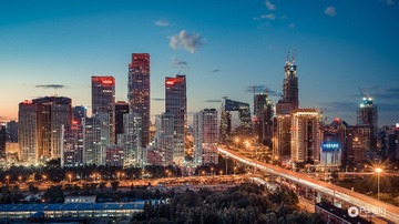 北京国贸夜景降噪后