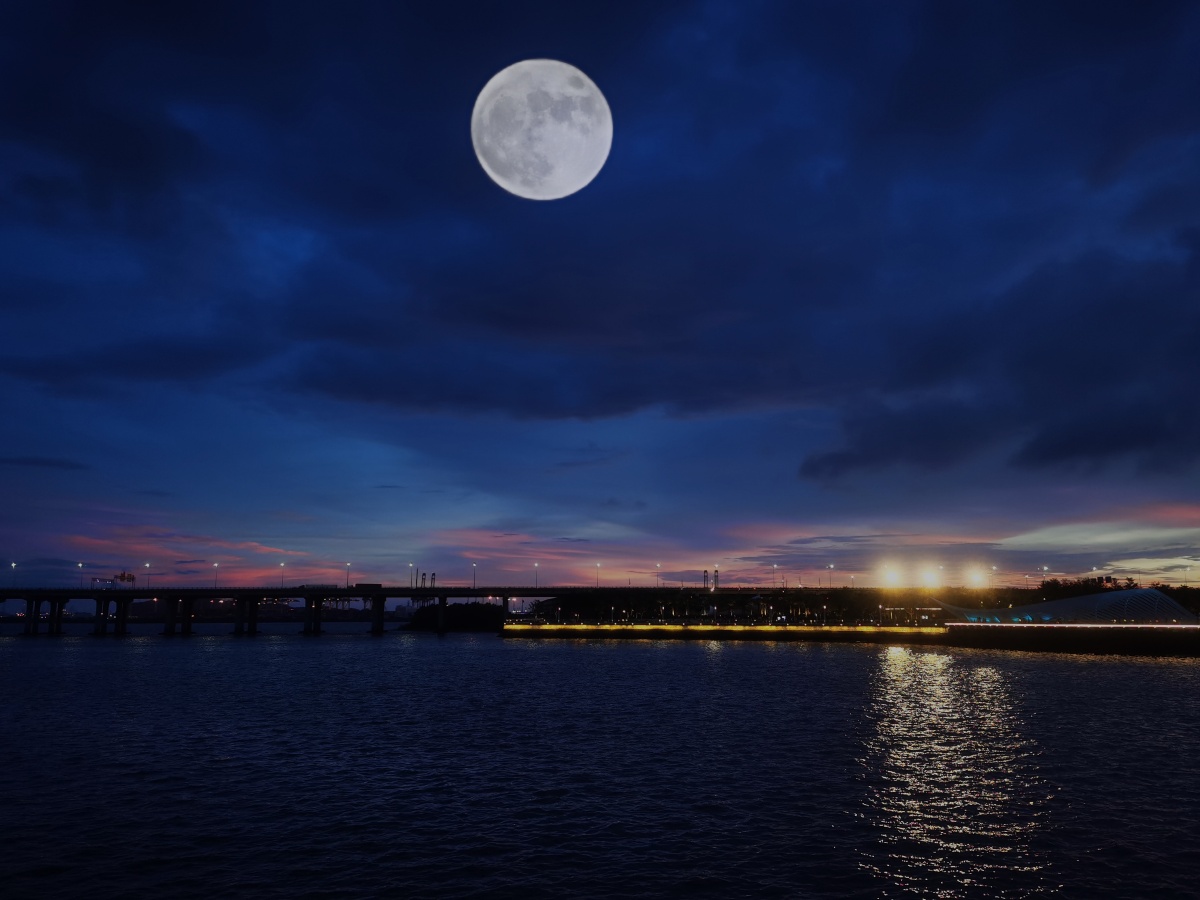 海上生明月天涯共此时中秋节快乐