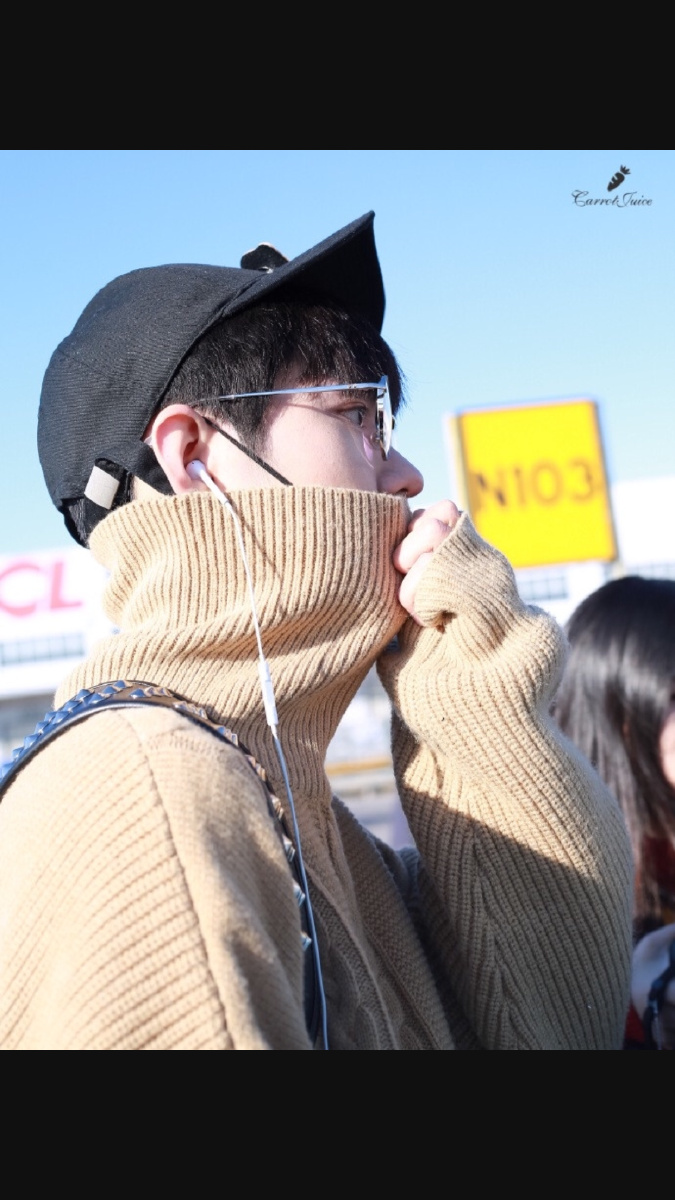 黄色毛衣来了肖战哥哥