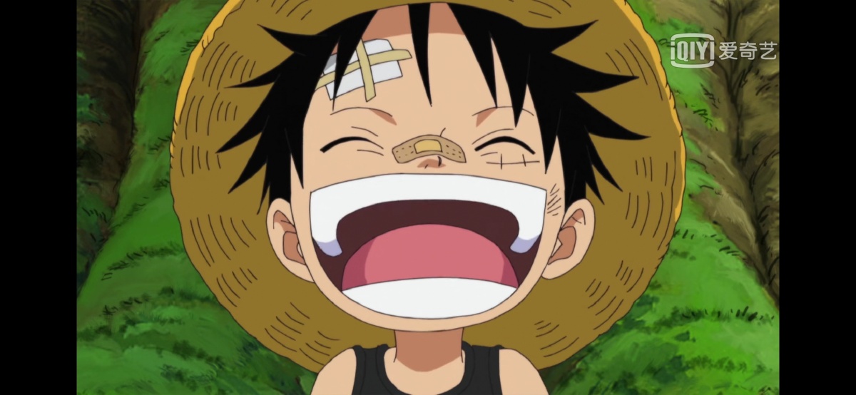 为啥路飞小时候这么可爱呢