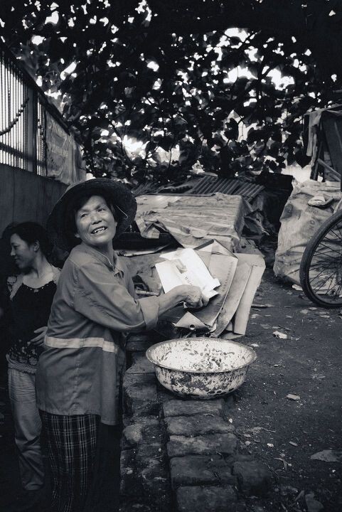 城南 住宿条件很差的城市保洁员<br />
