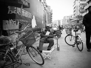 狮子桥 小歇的修车师傅