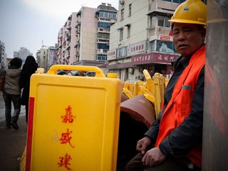 拆迁中的湖南路