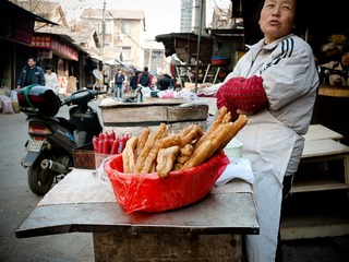 蒸饭油条