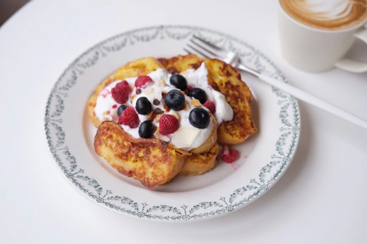 煎法式法棍配酸奶绝绝子呀