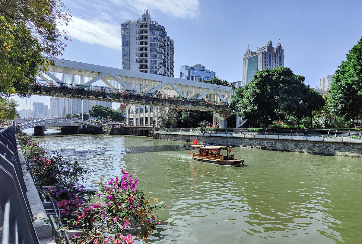 福州晋安河游船