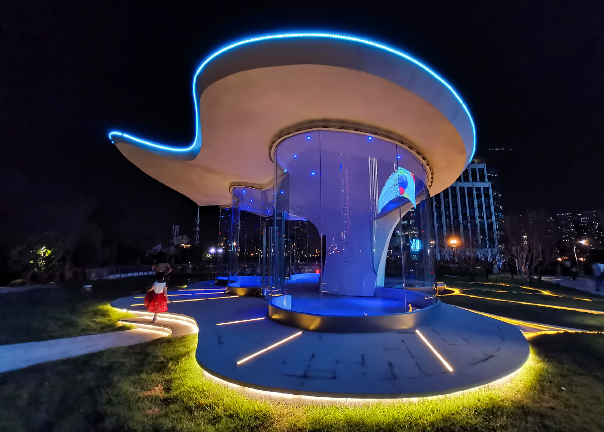 福州滨江市民广场夜景随拍ii