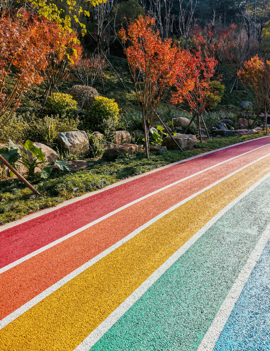 福州福山郊野公园的彩虹步道 - press_play - 图虫