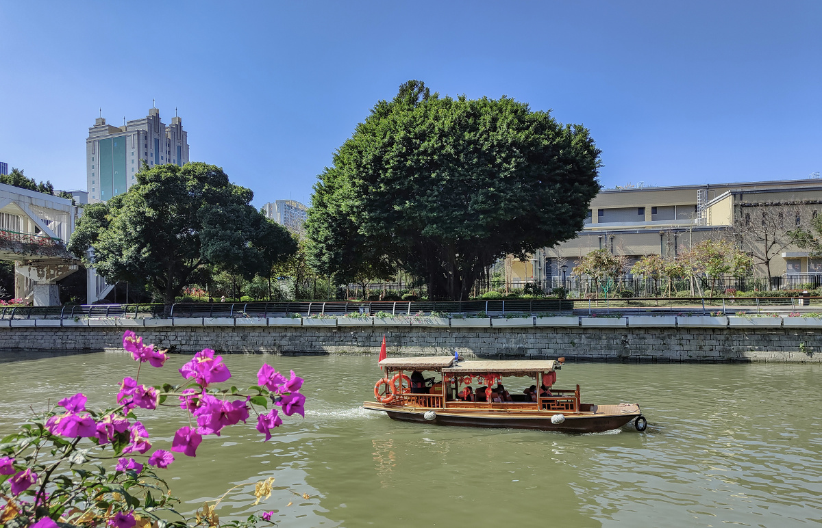 福州晋安河游船