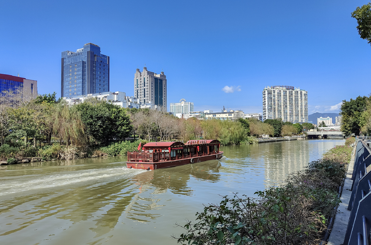 福州晋安河游船