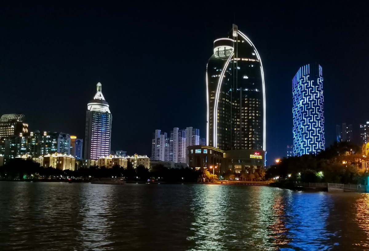 厦门筼筜湖夜景随拍