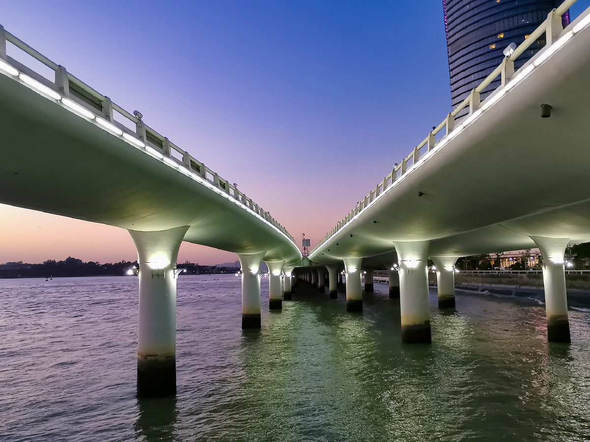 演武大桥观景平台随拍