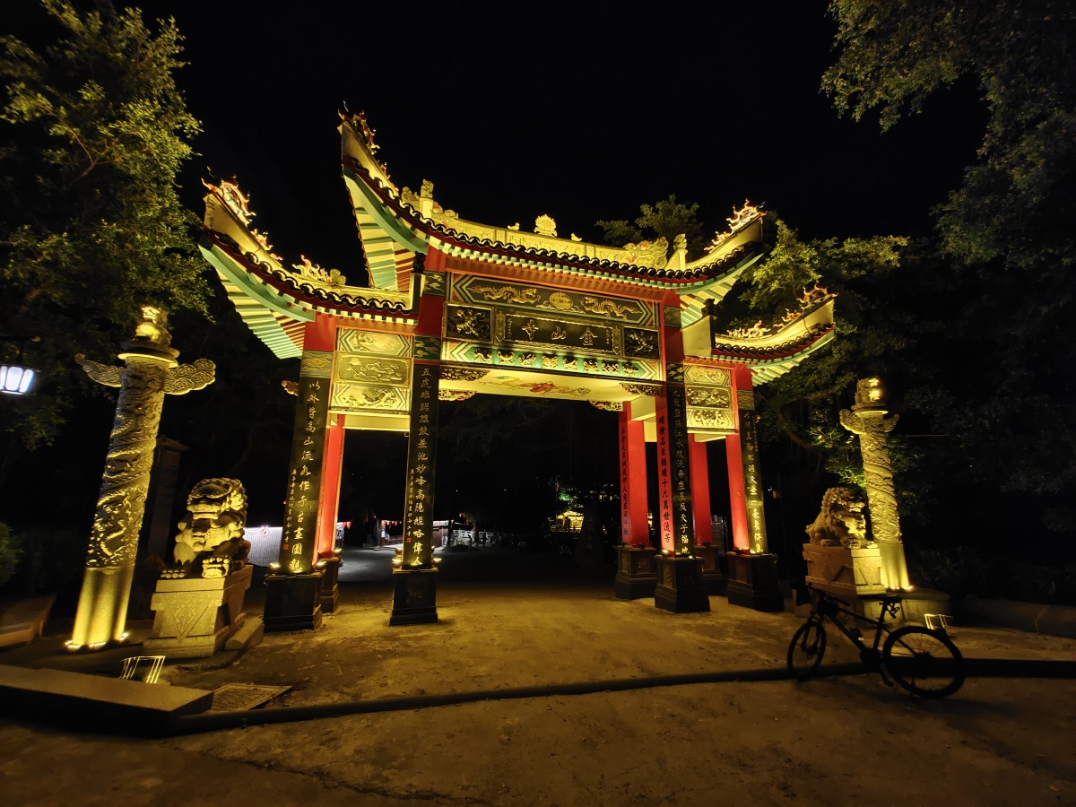 福州金山寺夜景随拍