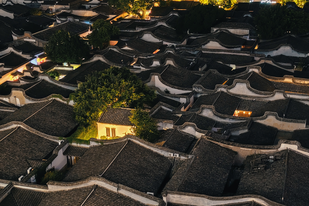 俯瞰福州三坊七巷