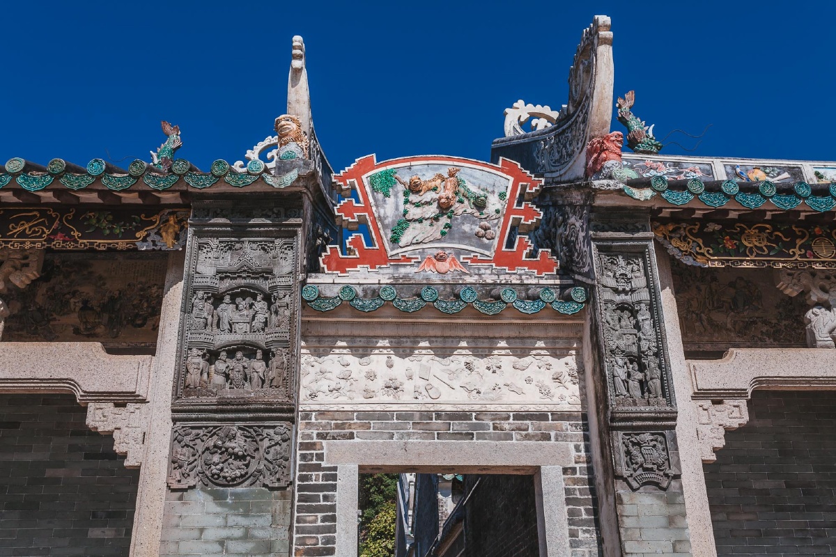 唐家三庙(含圣堂庙,文武帝殿,金花庙)位于唐家湾镇唐家村大同路西北面