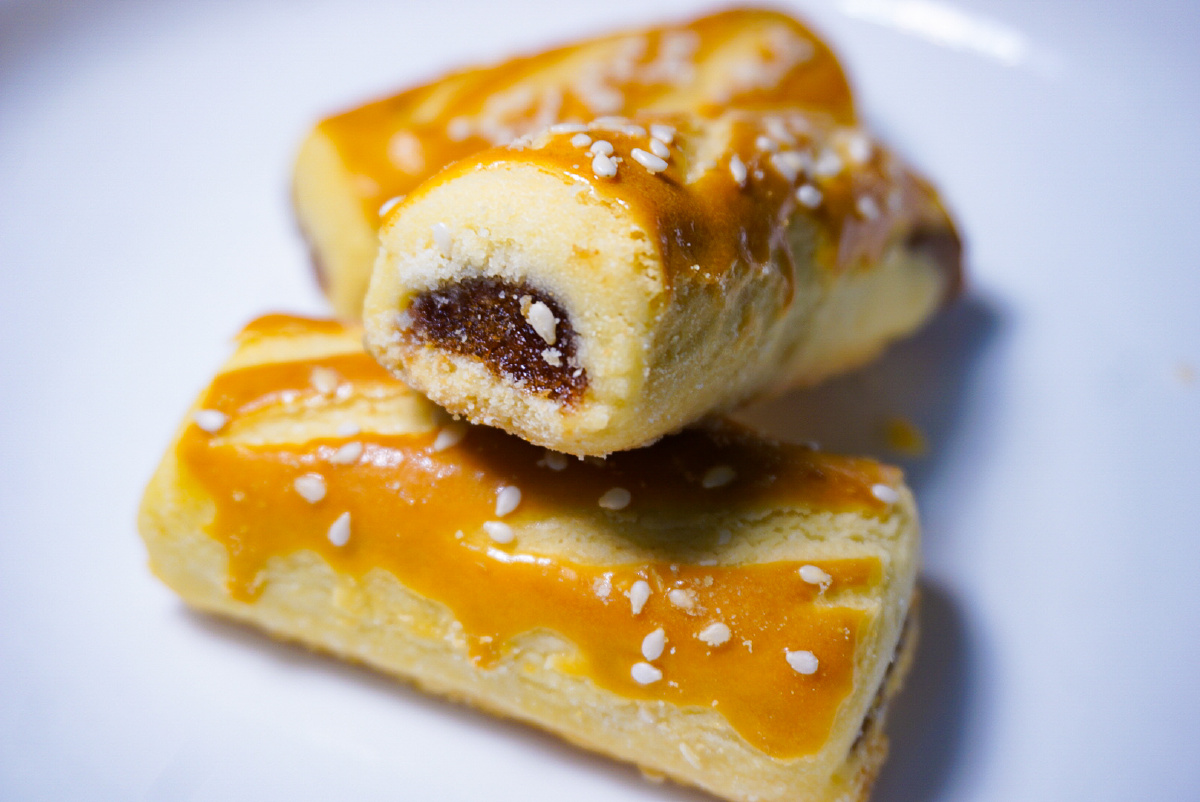 仅剩的三块山楂酥来了个合影