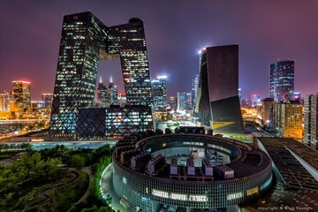 夜色央视大裤衩~