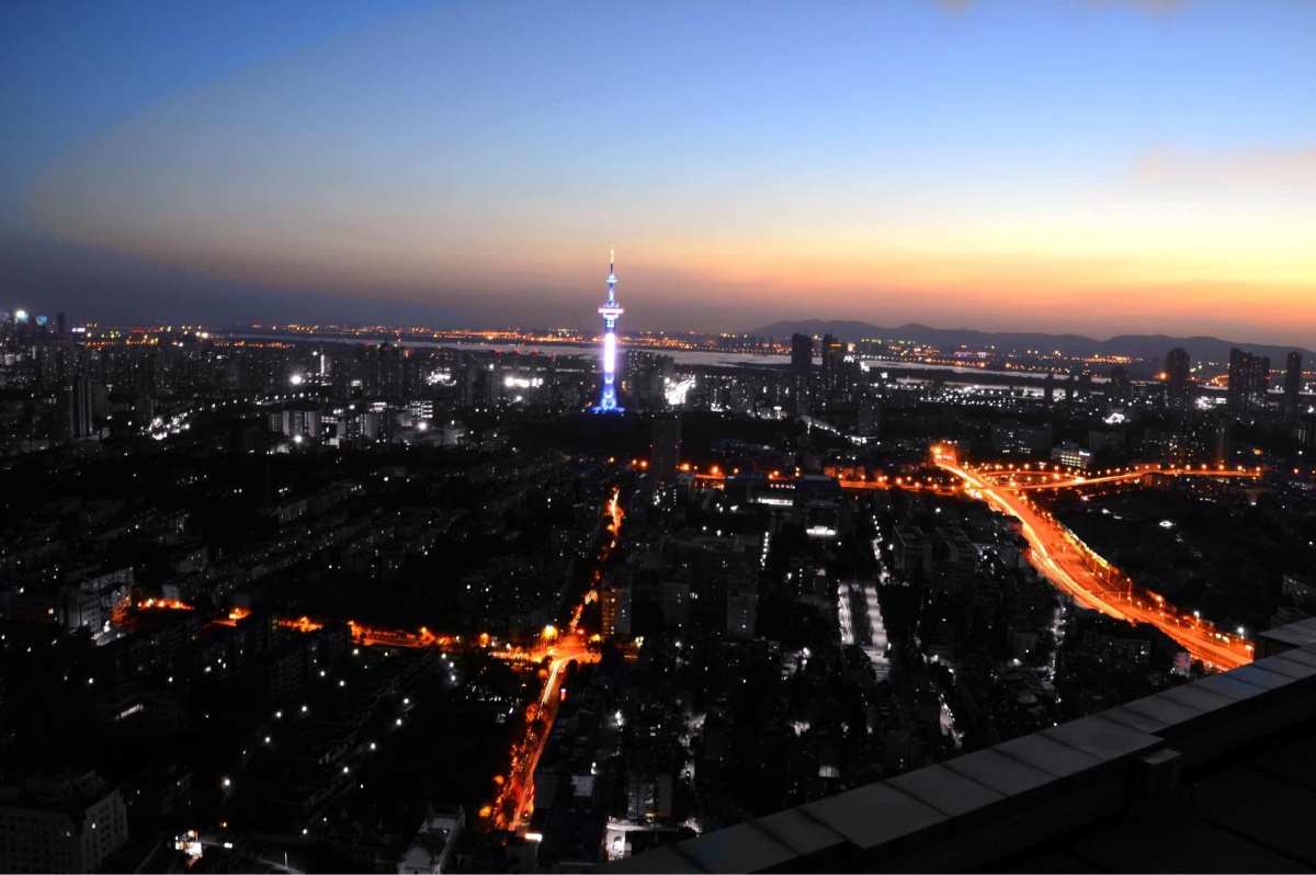 万豪 - 夜景, 南京, 城市, 日落 - 别装粗俗y