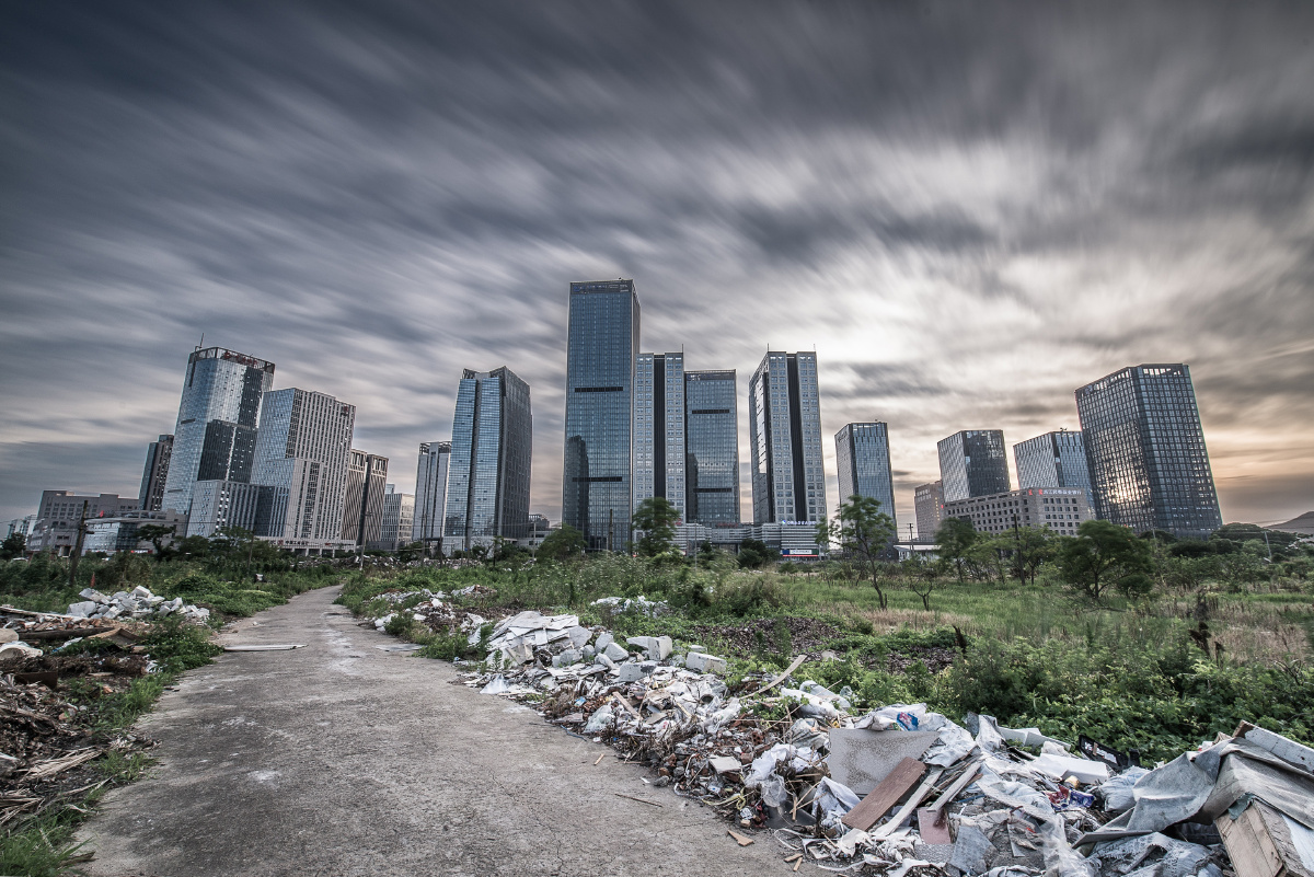 城市 废墟