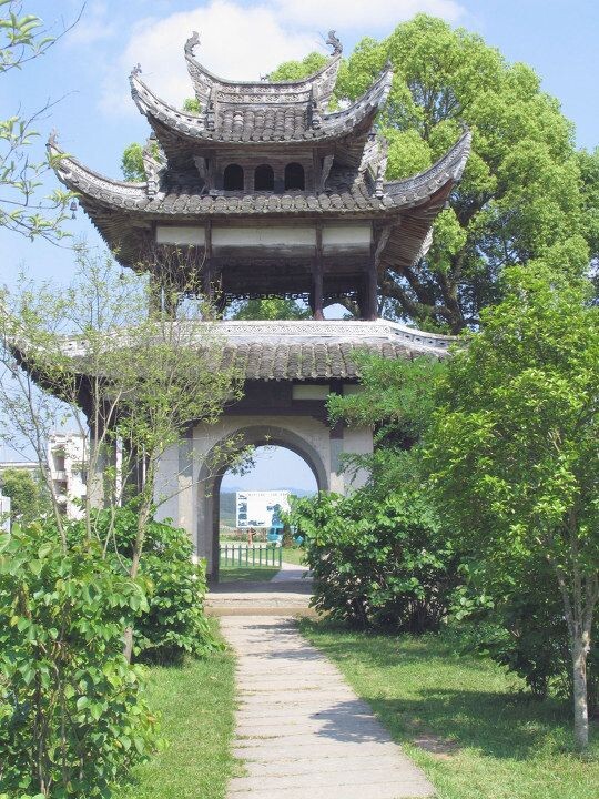 唐模--楼台<br />
