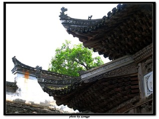 汪口--宗祠飞檐