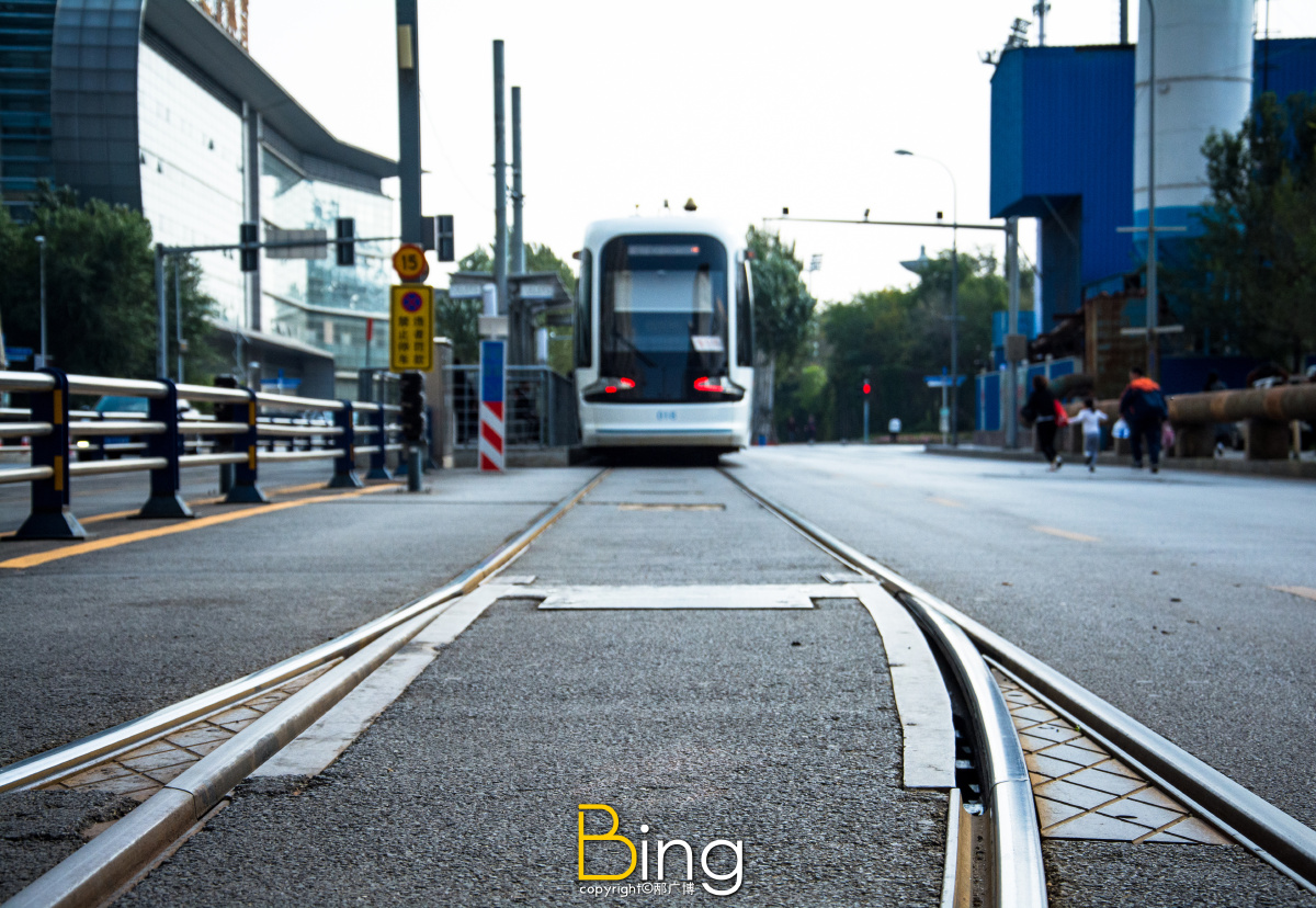 铁路摄影日记07有轨电车道岔