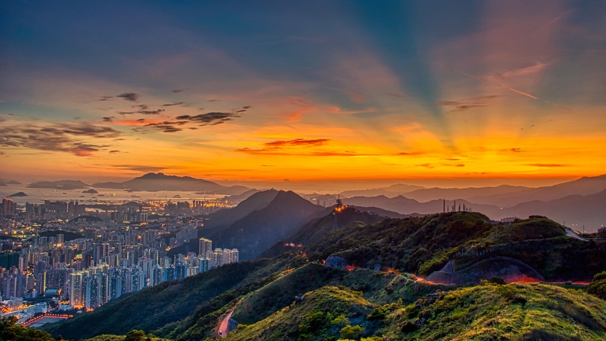 香港飞鹅山风光