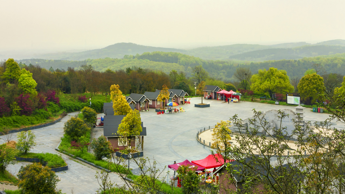 紫蓬山山顶广场