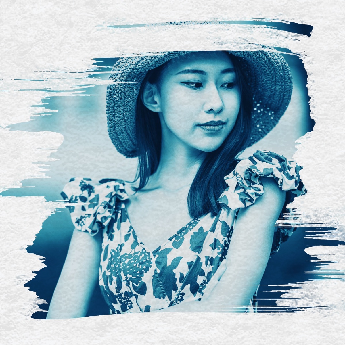 新视界2020年1月14日584关注古典蓝晒original滤镜女孩可爱肖像您的